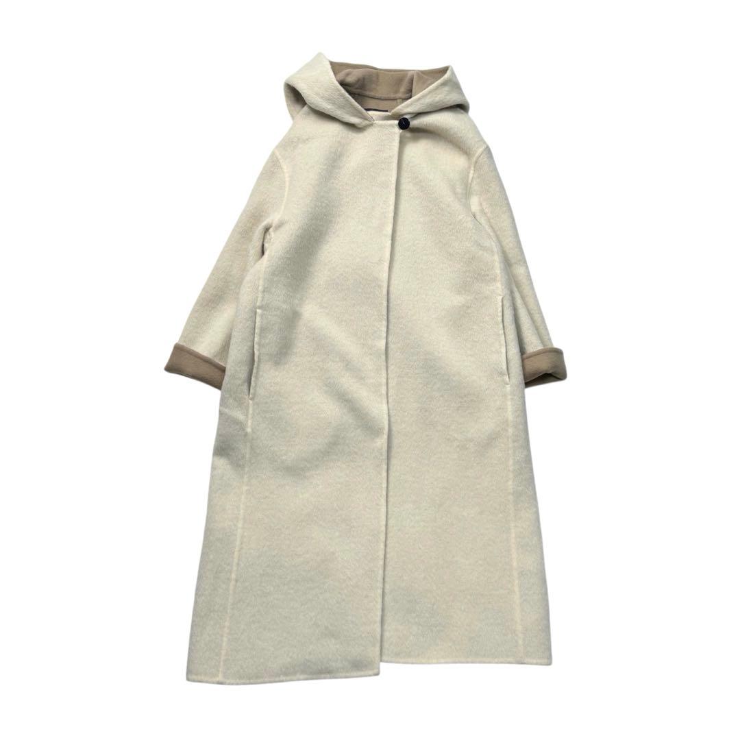 定価8.6万 近年タグ セオリー ダブルフェイス アルパカ シャギー コート
