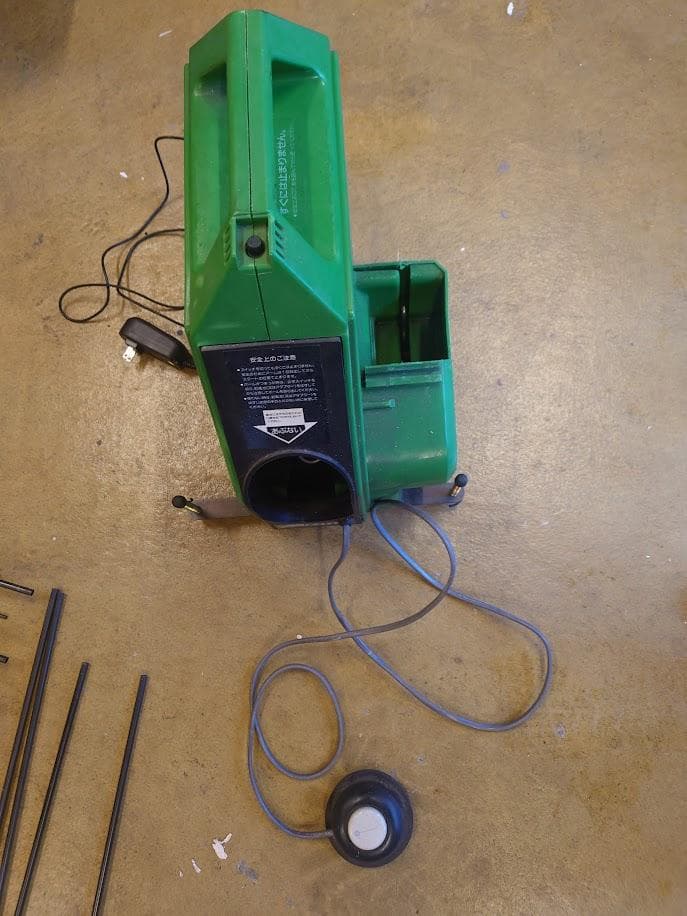 Mizuno トスマシン 緑色 レール付き