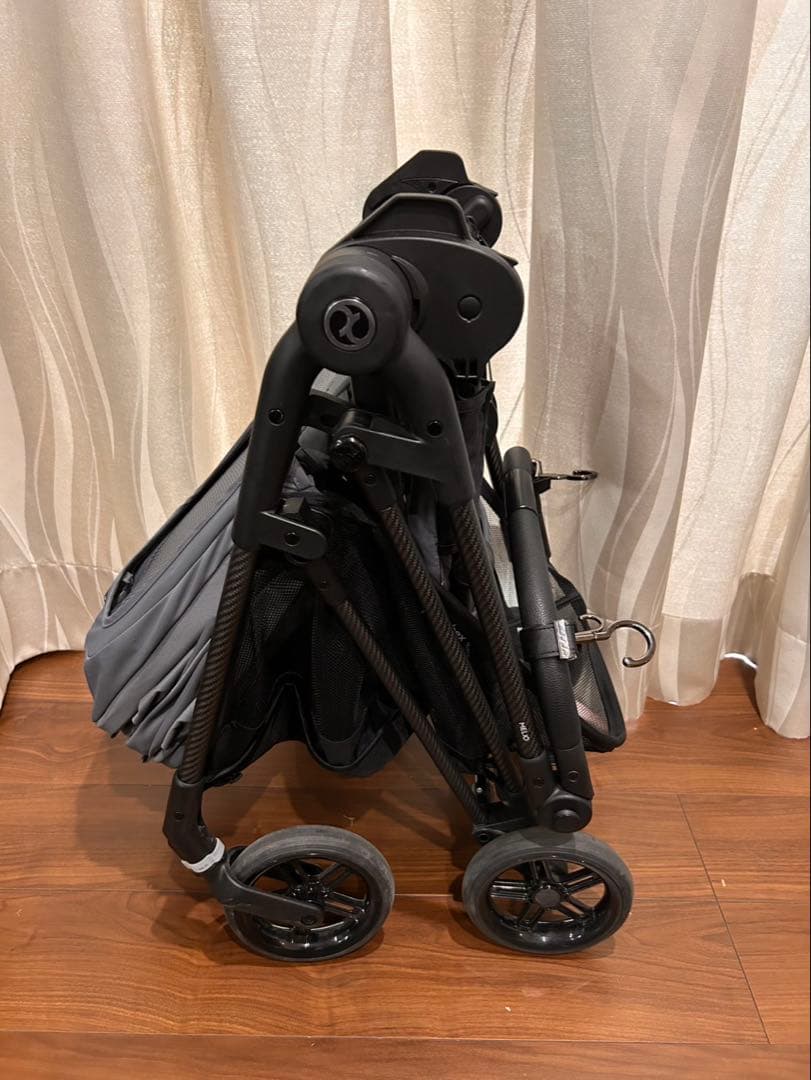 サイベックス メリオカーボン モニュメントグレー JP ウルトラライトベビーカー