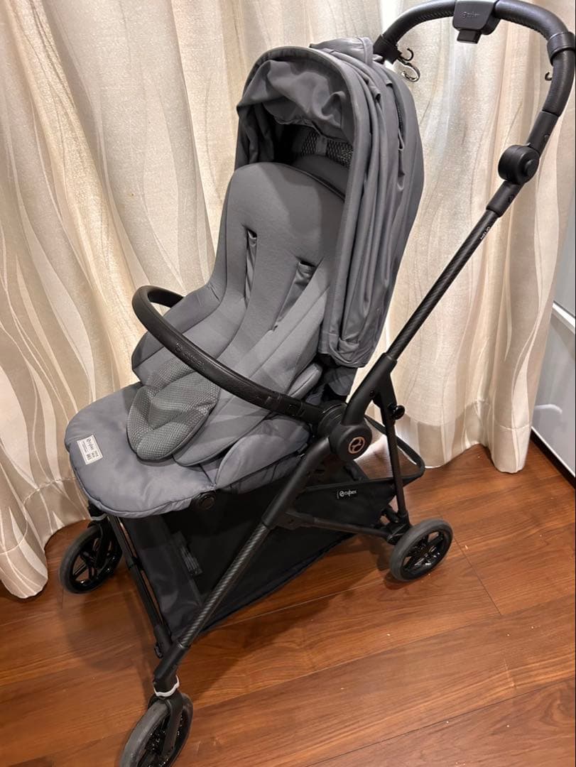 サイベックス メリオカーボン モニュメントグレー JP ウルトラライトベビーカー