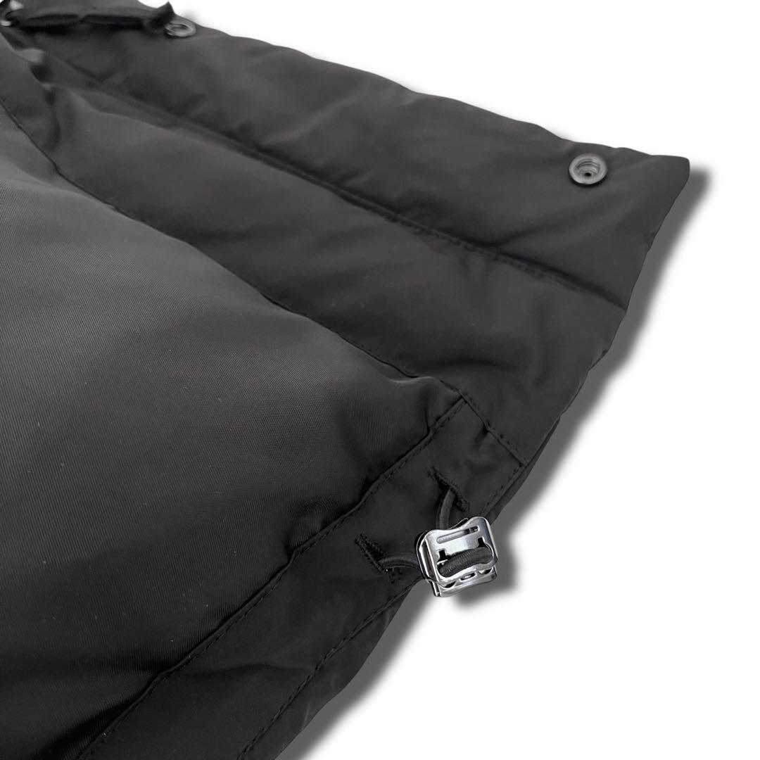 極美品 SLOBE IENA P/NP タフタ ノースリ ダウン ミドル