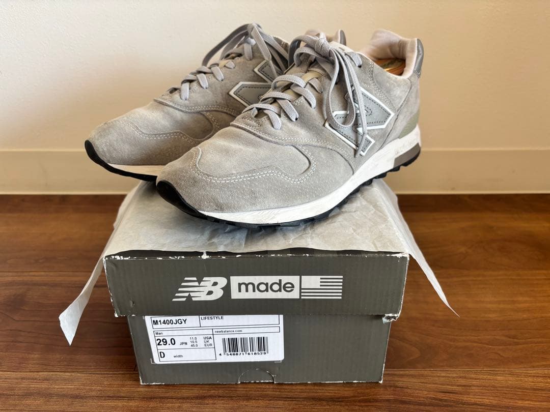 【美品✨】ニューバランス　M1400JGY　29cm