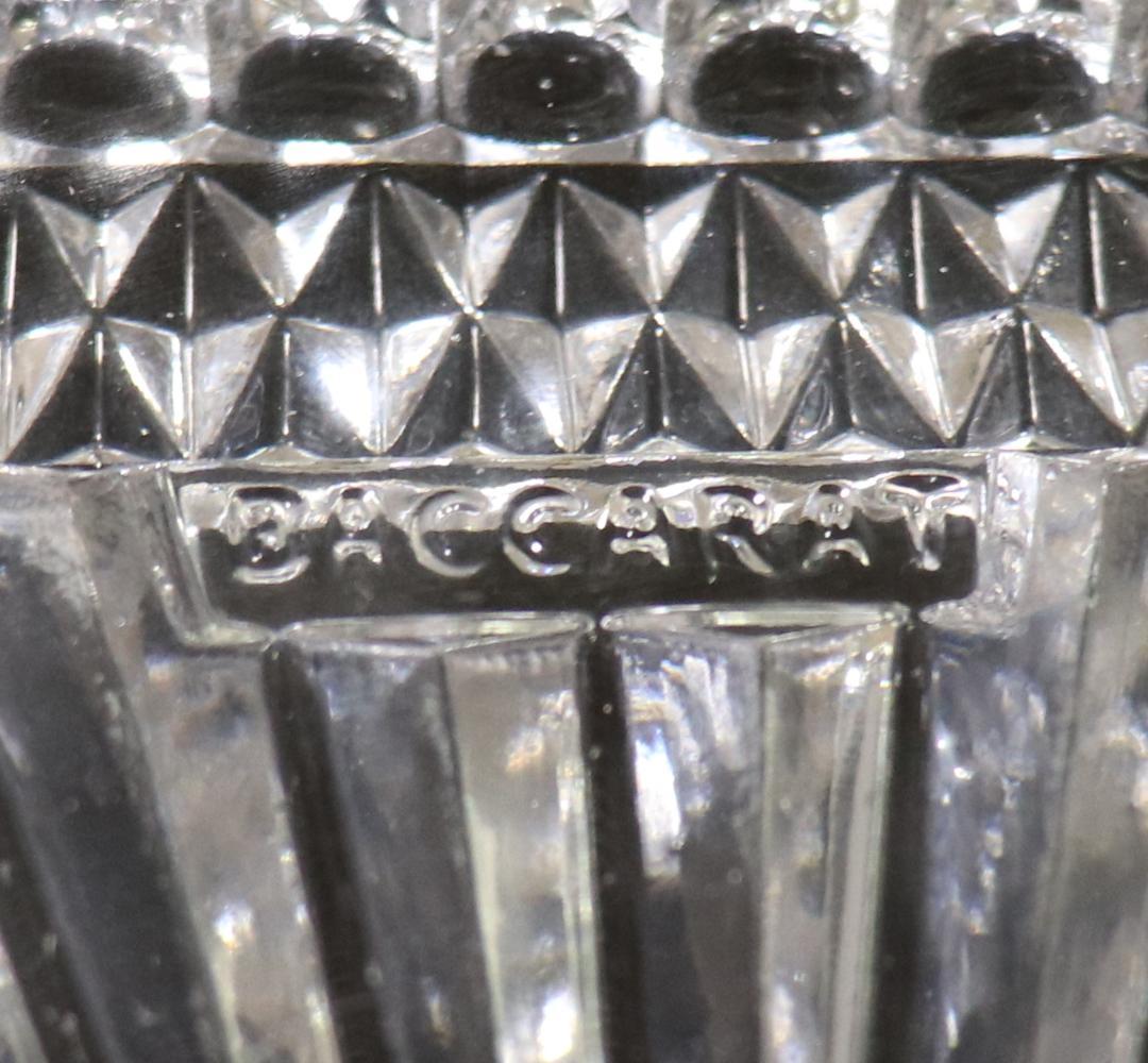 オールド・バカラ 珍品大型センターピース 2kg トレー ギャルドナップ トレイ