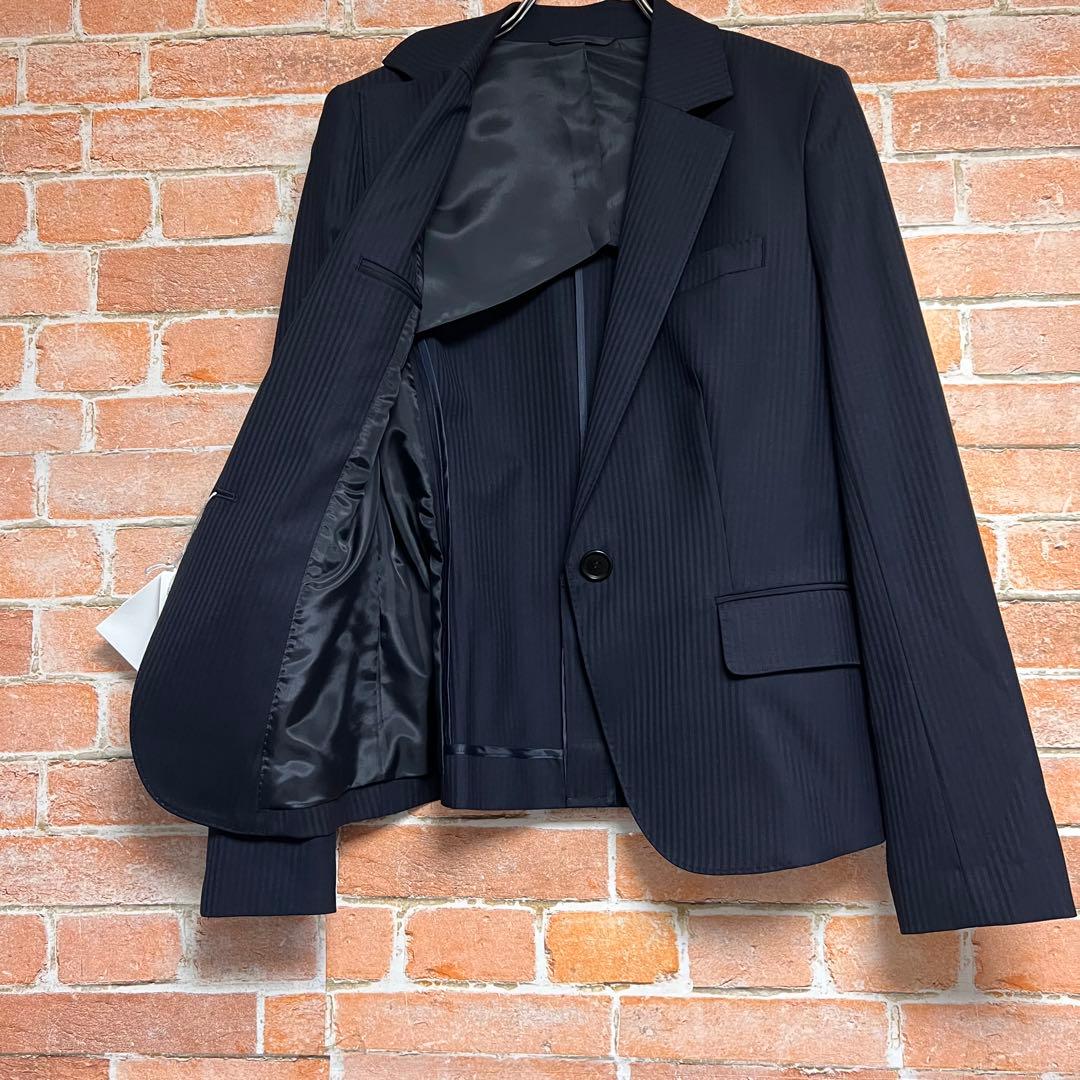 (新品)ザスーツカンパニー　現行　ストレッチ　洗える　パンツスーツセットアップ