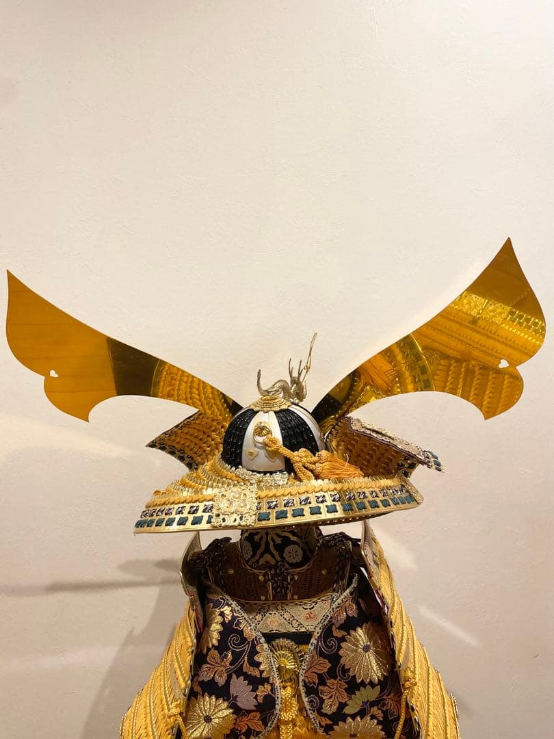 金小札緋威之大鎧 鎧兜 上原玉鳳 五月人形 昭和レトロ