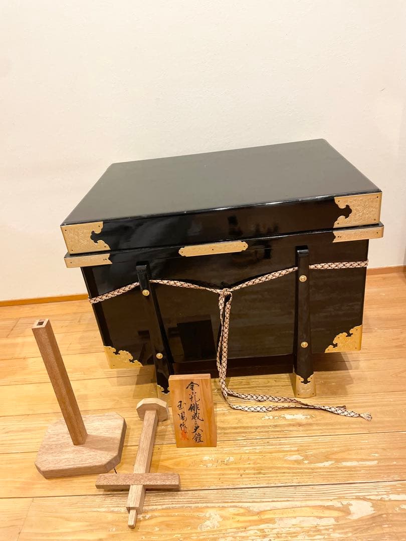 金小札緋威之大鎧 鎧兜 上原玉鳳 五月人形 昭和レトロ