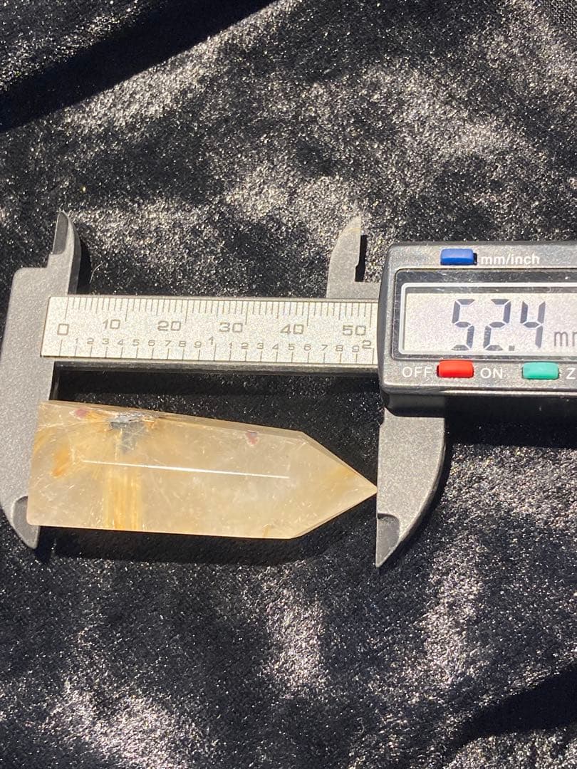 太陽ルチルクォーツ ポイント 天然石 パワーストーン 財運 金運