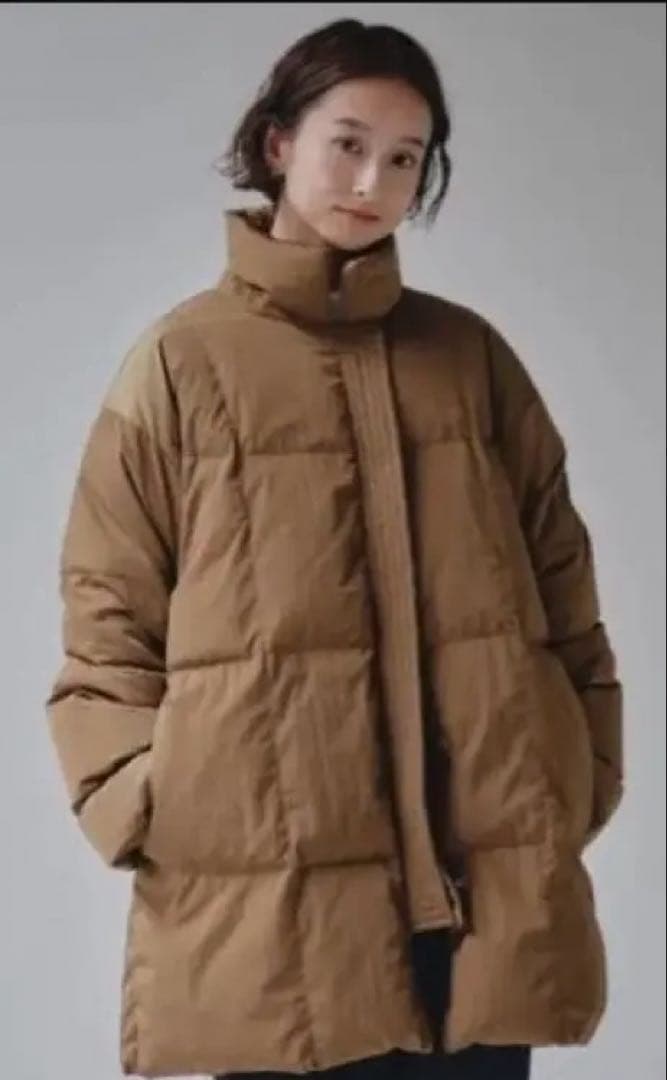 TODAYFUL スタンドカラーダウンジャケット 36 ブラウン