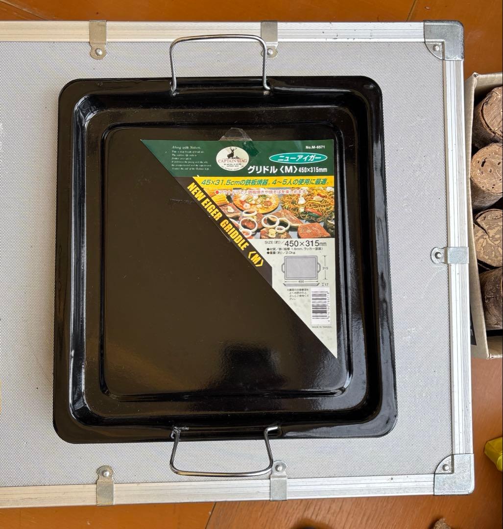 4個❗️尾上製作所(ONOE) 鉄鋳物　こんろバーベキューグリル　たこ焼き べーえ