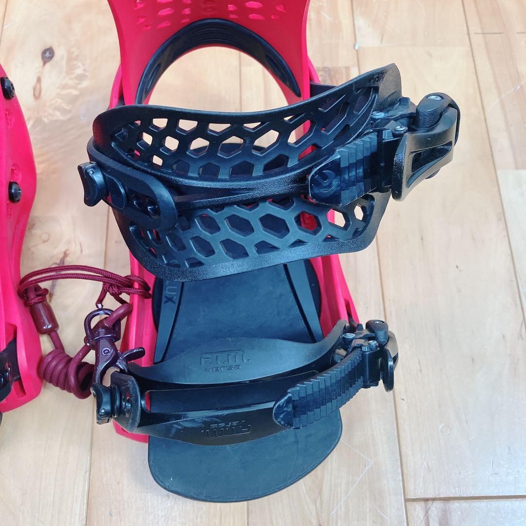 FLUX PR スノーボードビンディング レッド/ブラック