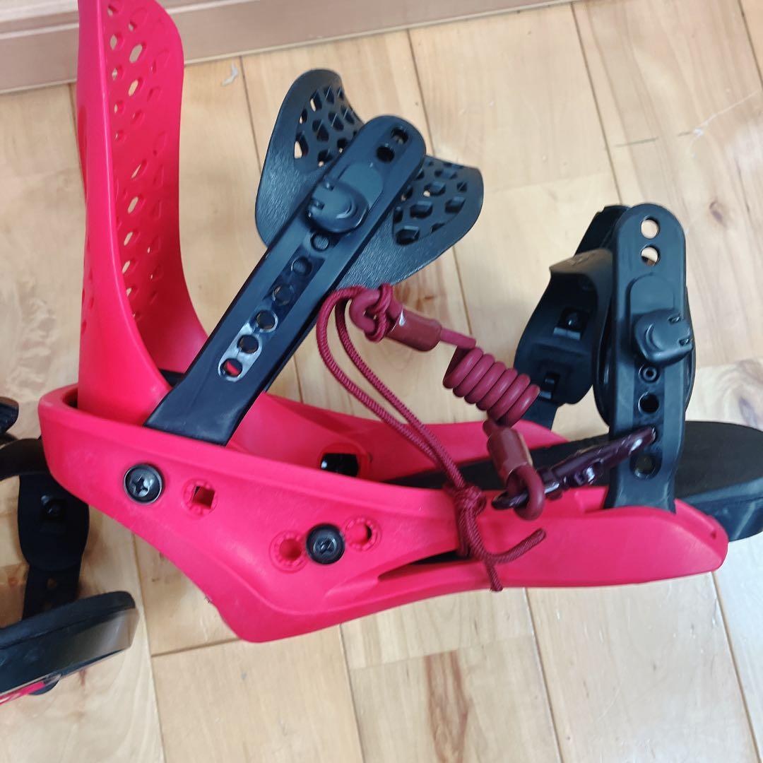 FLUX PR スノーボードビンディング レッド/ブラック