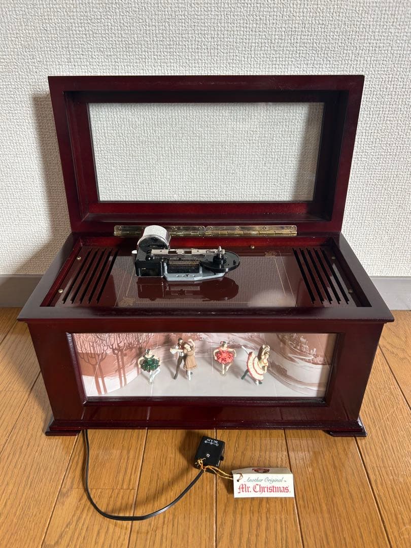 【未使用】Mr.ChristmasオルゴールANIMATED MUSICBOX