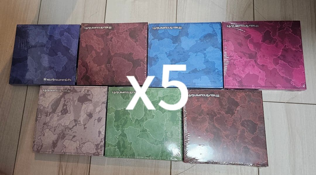 ENHYPEN THE SIN : VANISH) 7形態未開封 ，5set