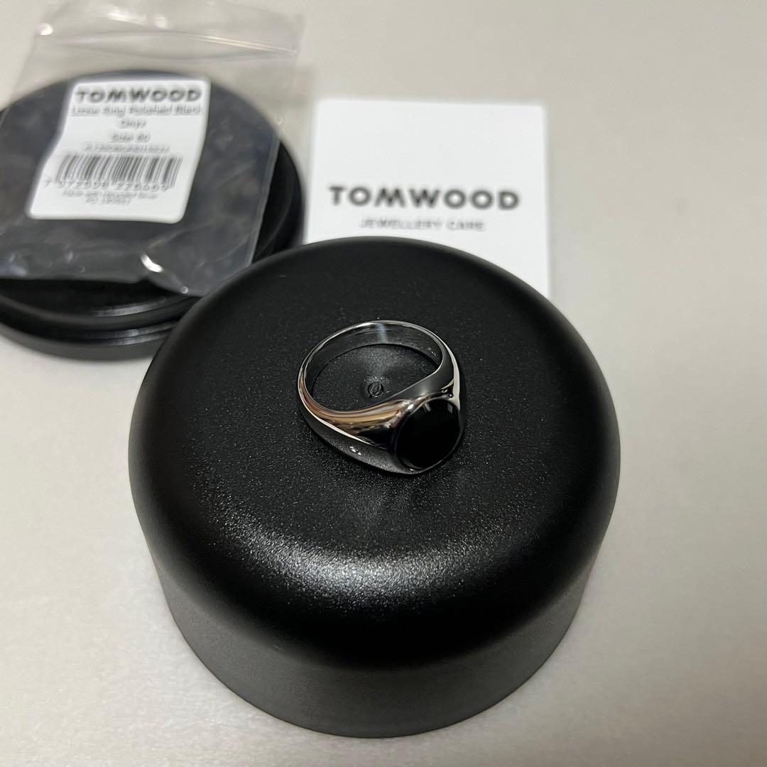 新品 TOM WOOD トムウッド リング Lizzie Ring Onyx