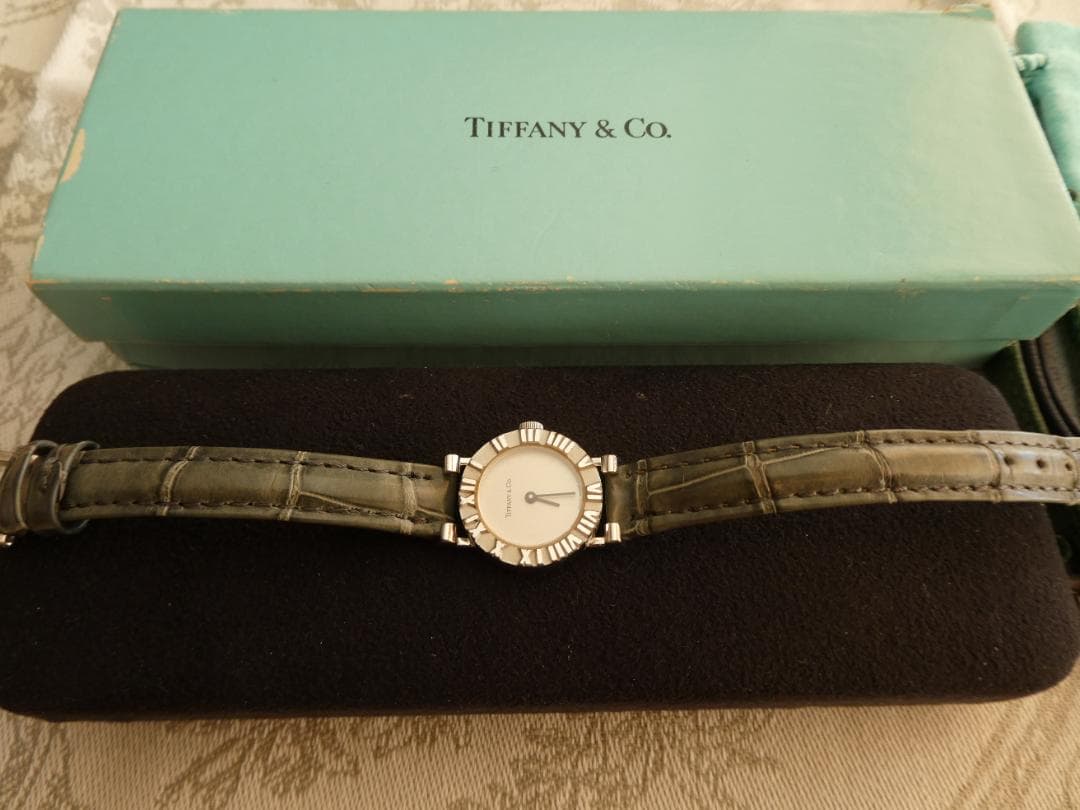 ティファニー アトラス腕時計 ＊美品・保証書付（電池交換：2025年11月）