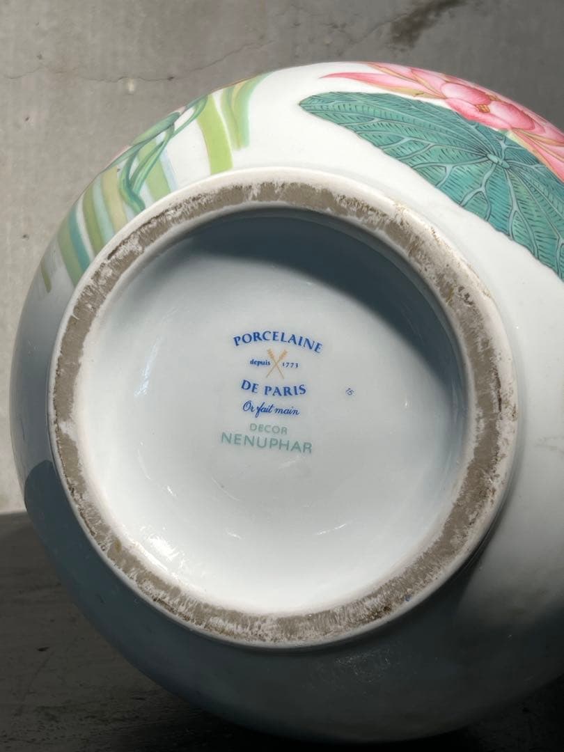 PORCELAINE DE PARIS／ポーセリン・ド・パリス 手彩花入／花器