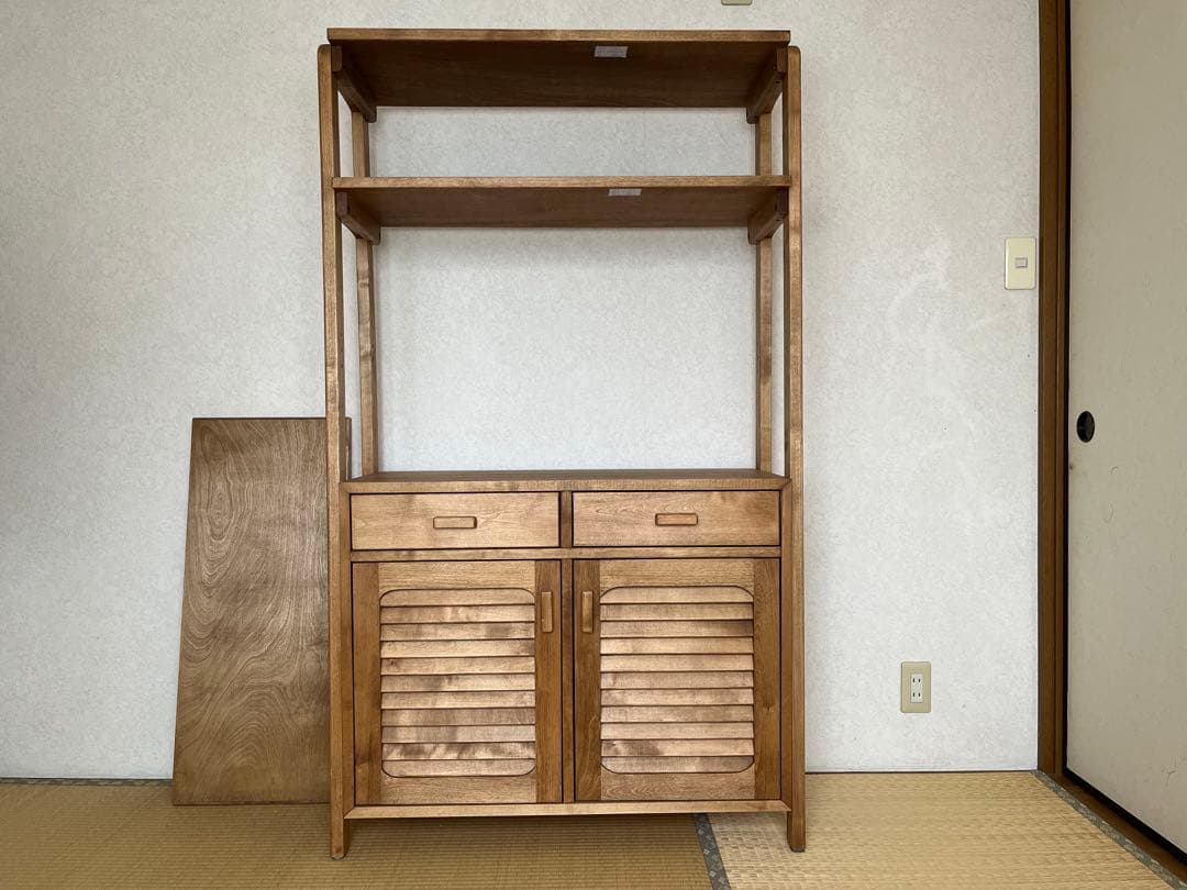 【nora.】ボンボン キャビネット + 棚板3枚