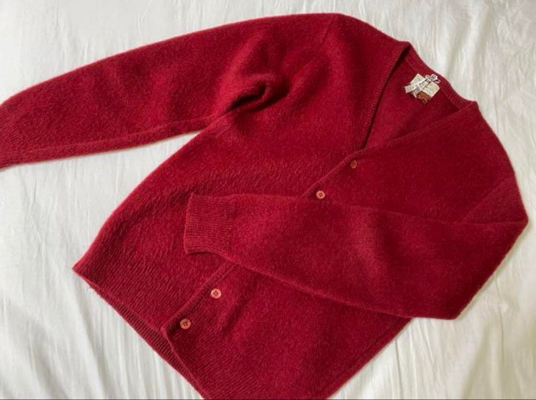 【掲載最終日】60s 60年代　ヴィンテージ モヘヤ カーディガン