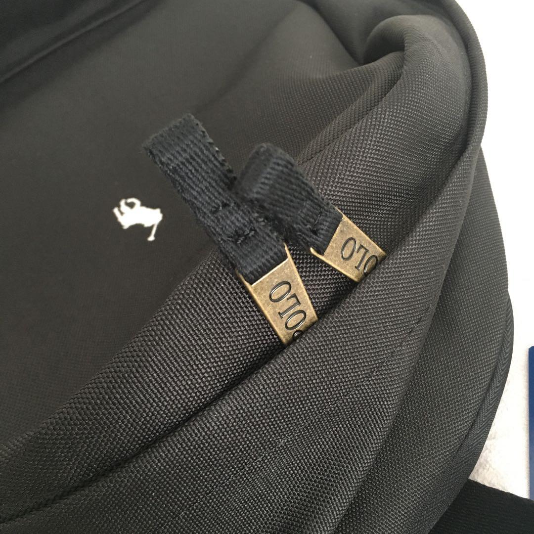 ラルフローレン リュックサック ブラック RALPH LAUREN A4対応