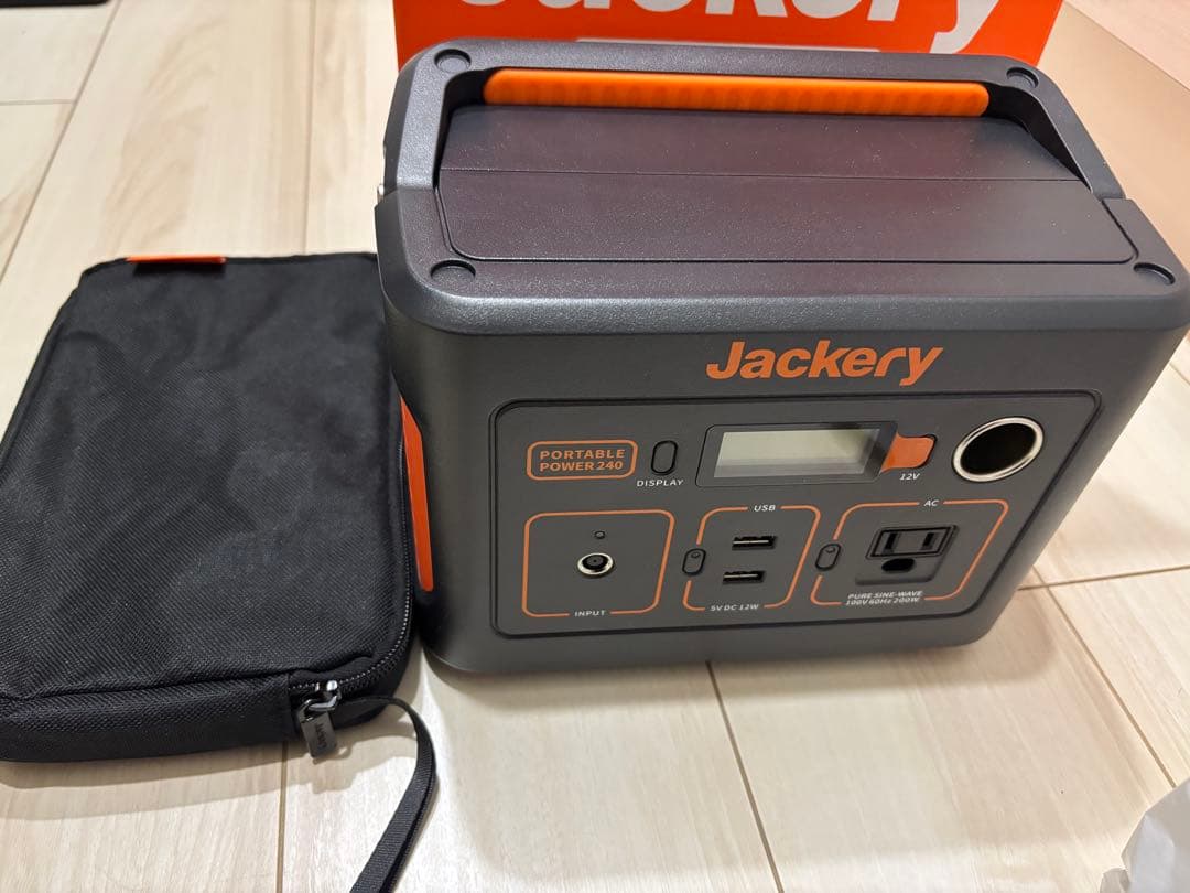 agulu　Jackery ポータブル電源240Wh/200w