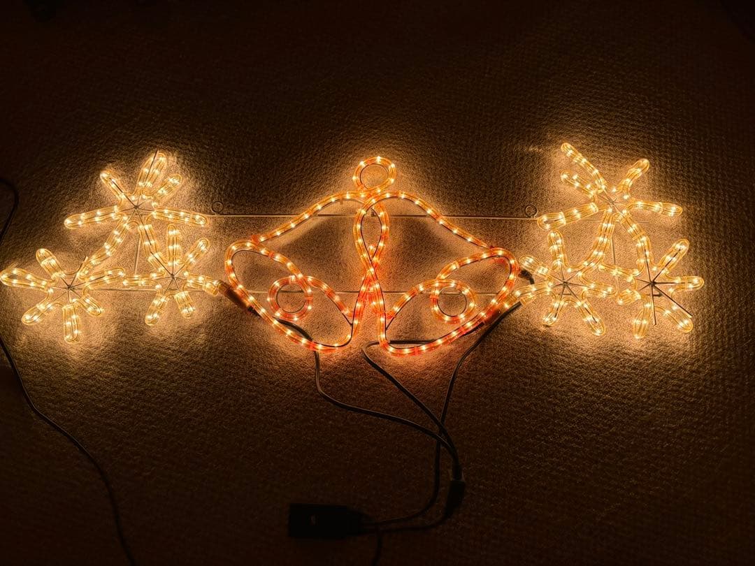 モチーフライト　ベル&リースイルミネーション