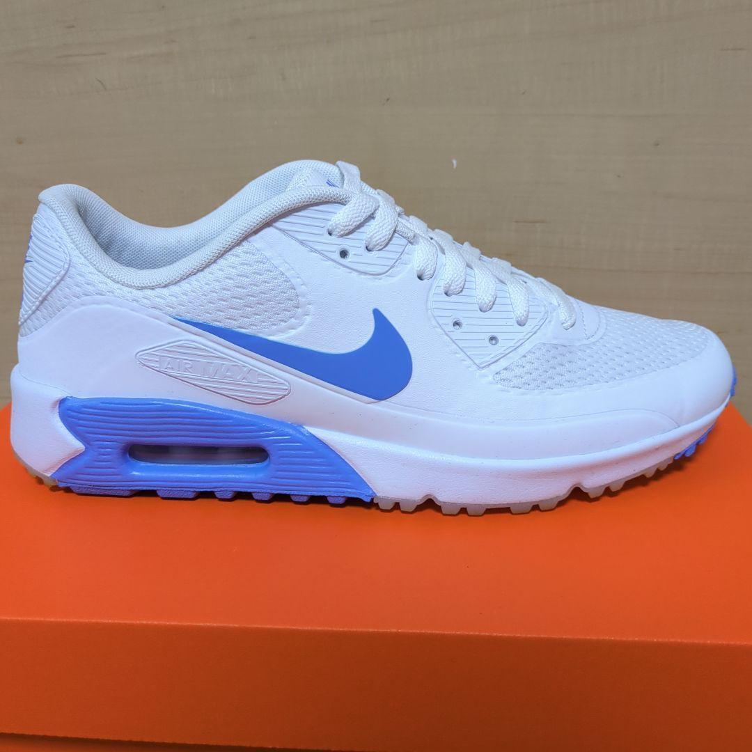 ナイキエアマックス90Gゴルフシューズ27.5センチスパイクレス人気カラー