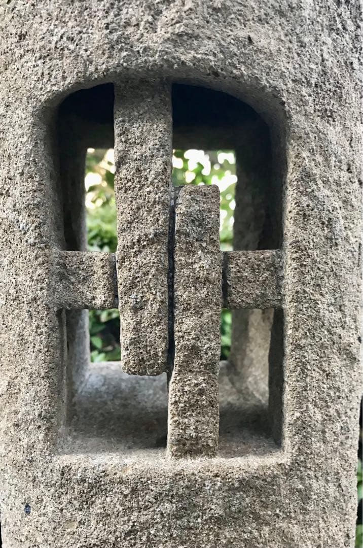 【天然石・石灯篭・露地庭灯篭・坪庭灯篭・和洋庭園灯篭】庭石オブジェ箱庭造園飾り石