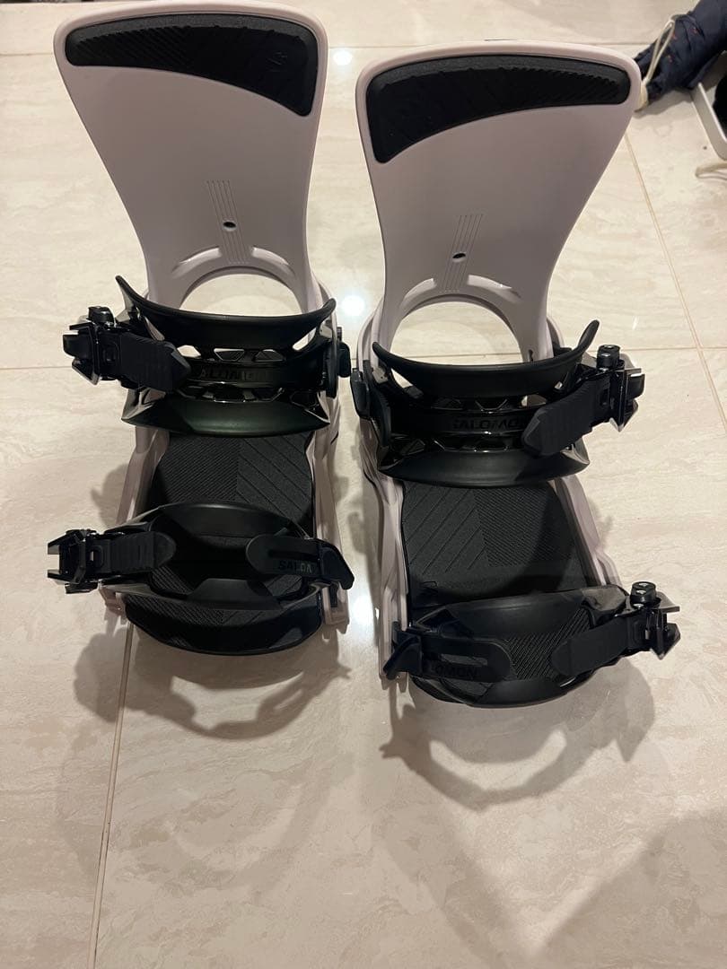 サロモンスノーボード ビンディング RHYTHM LILAC ASH