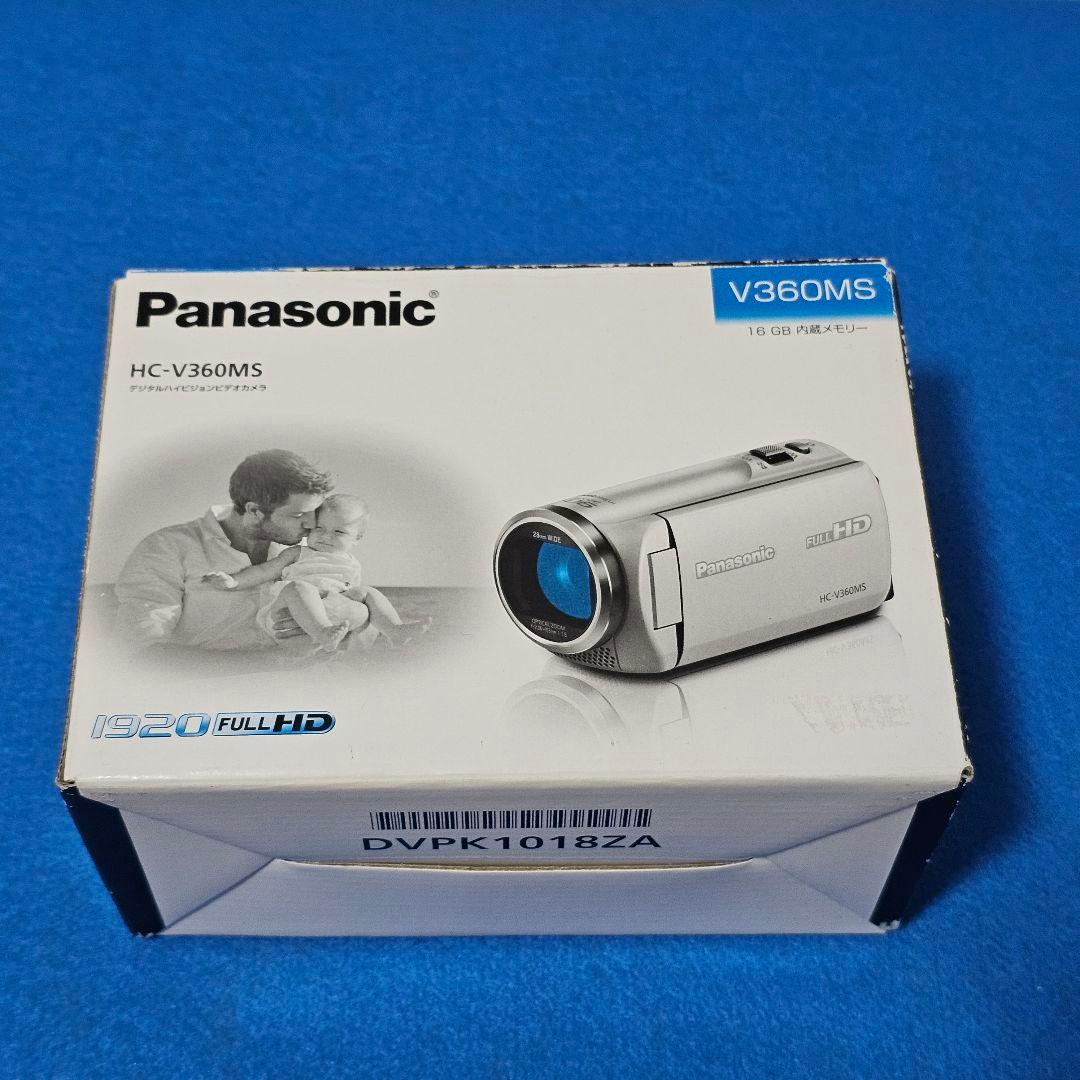 【ほぼ未使用】Panasonic パナソニック HC-V360MS