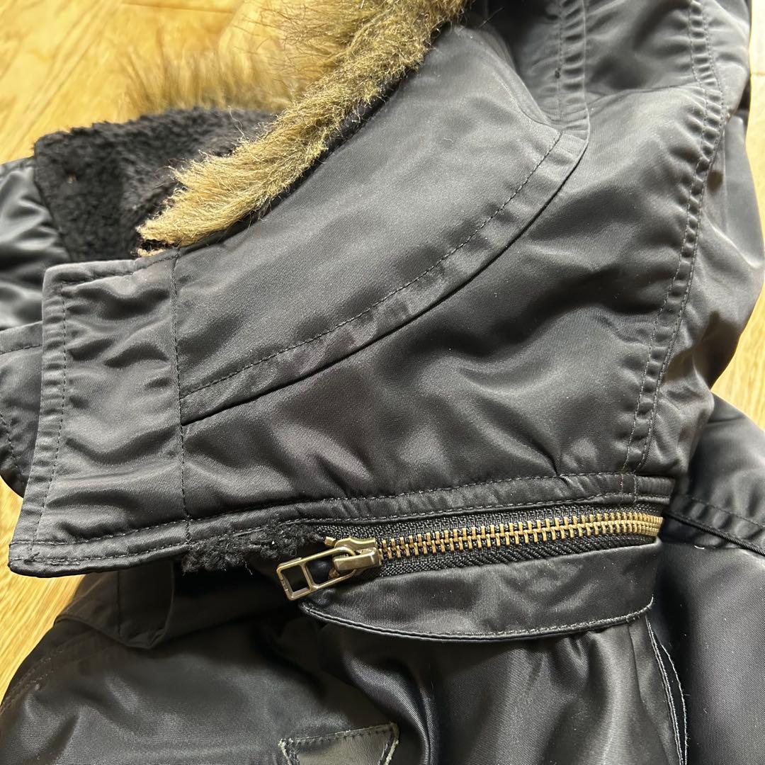 ヒステリックグラマー　N-3B ミリタリーコート　ワッペン付　プリマロフト