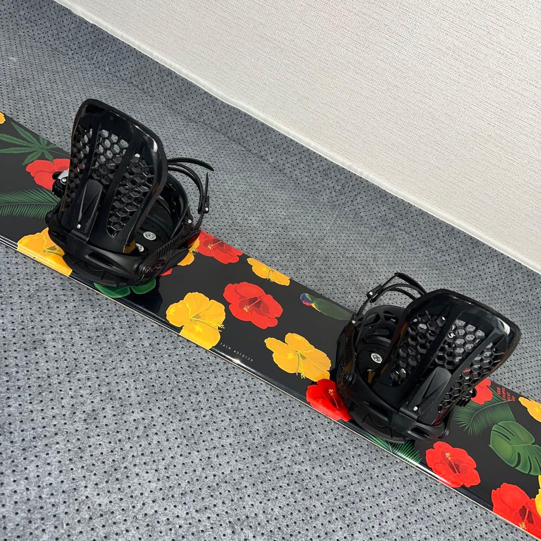 ２回使用 141cm SLQ UTOPIA FLAT×バイン SLQ SMサイズ