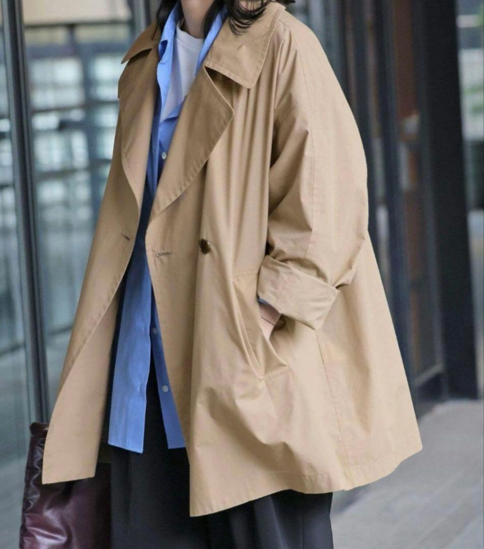 【新品 タグ付】ジャーナルスタンダード ドライクロスミドルバルカラーコート