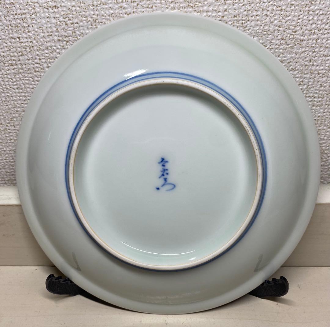 今泉今右衛門作 錦絵変り花絵 銘々皿揃