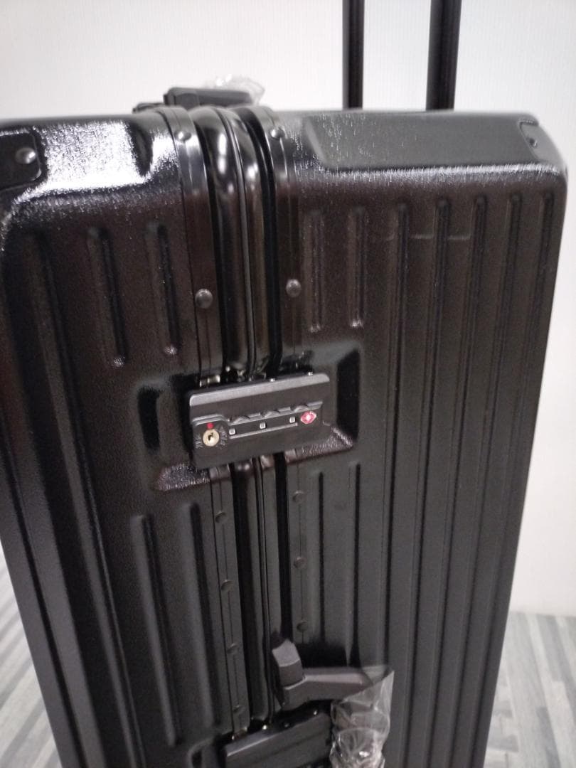 [GGQAAA]トロリースーツケース 女性出張 留学用 Lサイズ (Black)