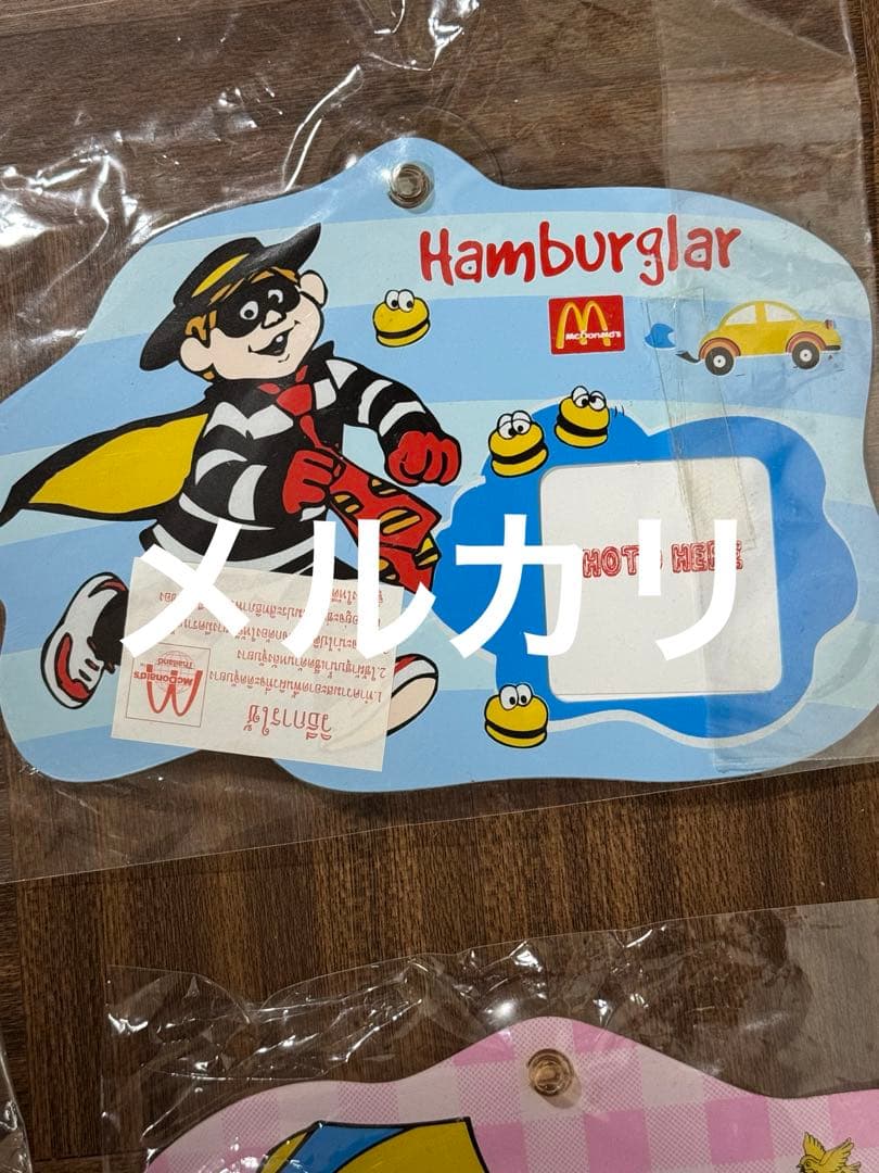 タイ マクドナルド ヴィンテージ フォト フレーム ディスプレイ コンプ レア