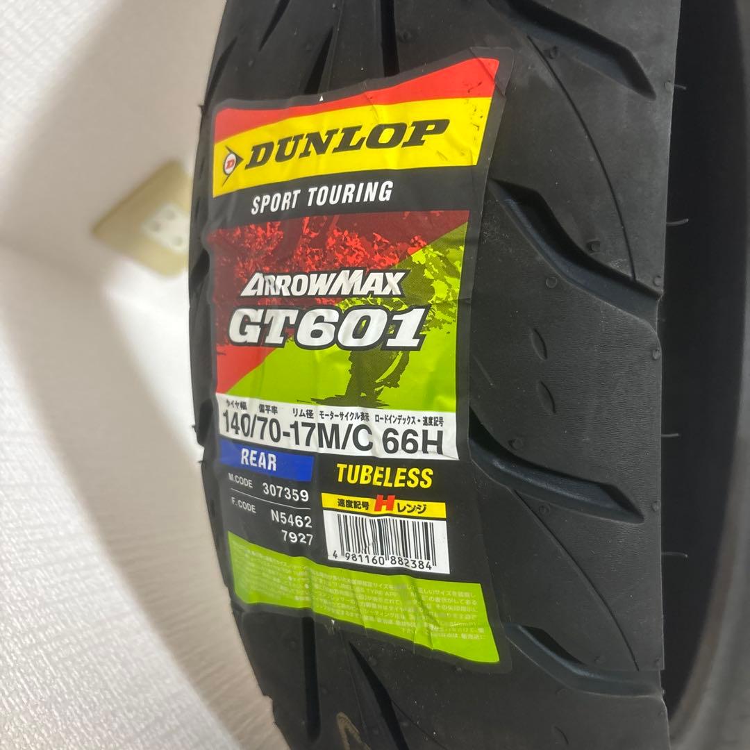 パーツ DUNLOP ARROWMAX GT601 140/70-17
