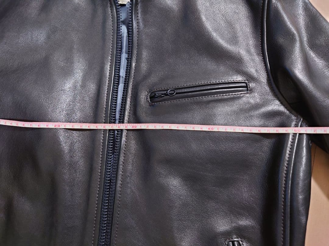 値下げ　AVIREX　アヴィレックス　ライダース　レザー　牛革　日本製　ブラック