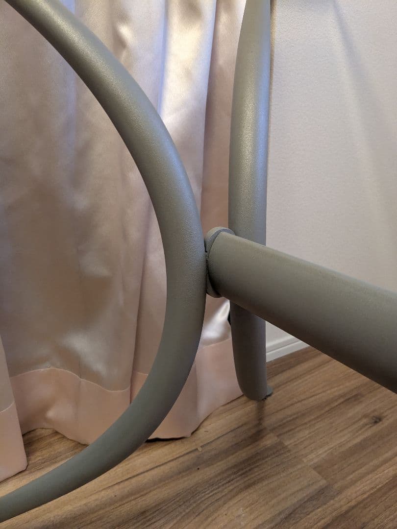 サロン使用 美品 大型152cm ガラスダイニングテーブル イタリア製