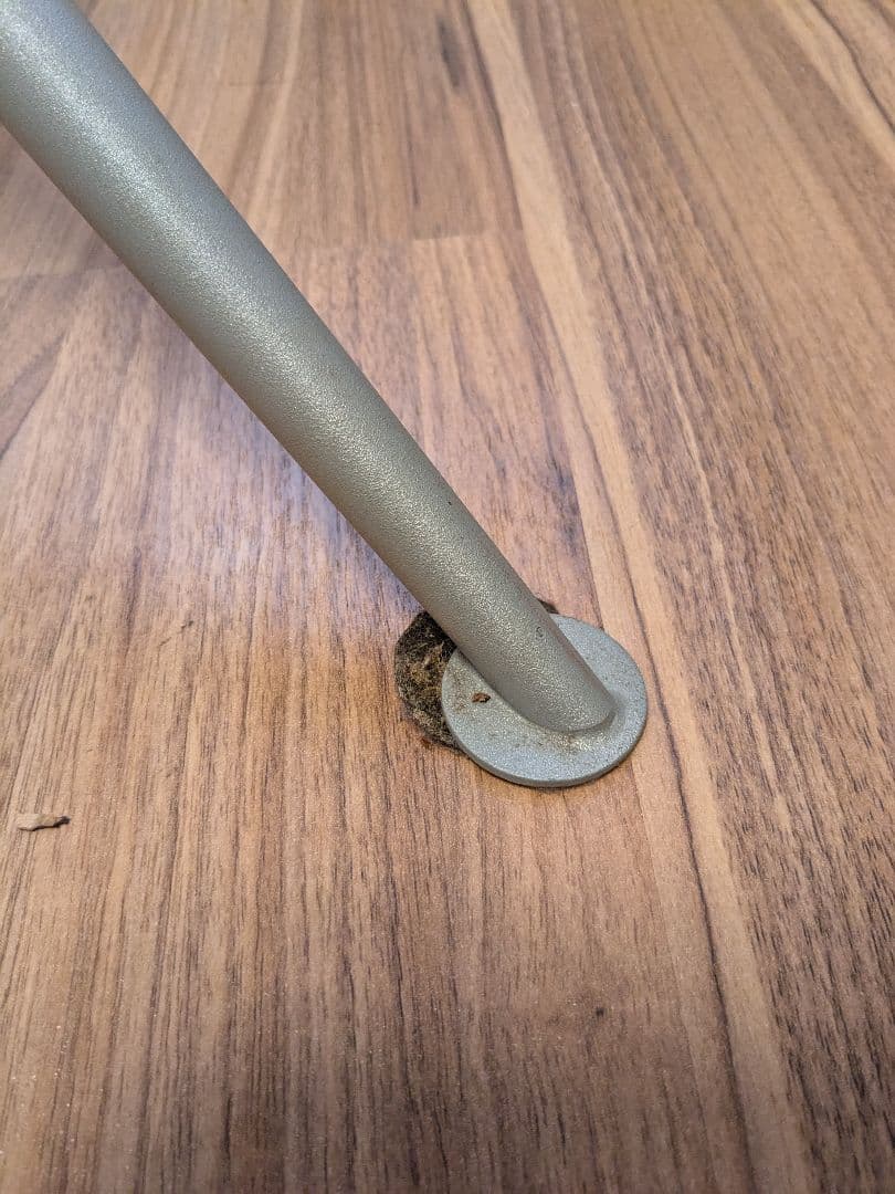 サロン使用 美品 大型152cm ガラスダイニングテーブル イタリア製