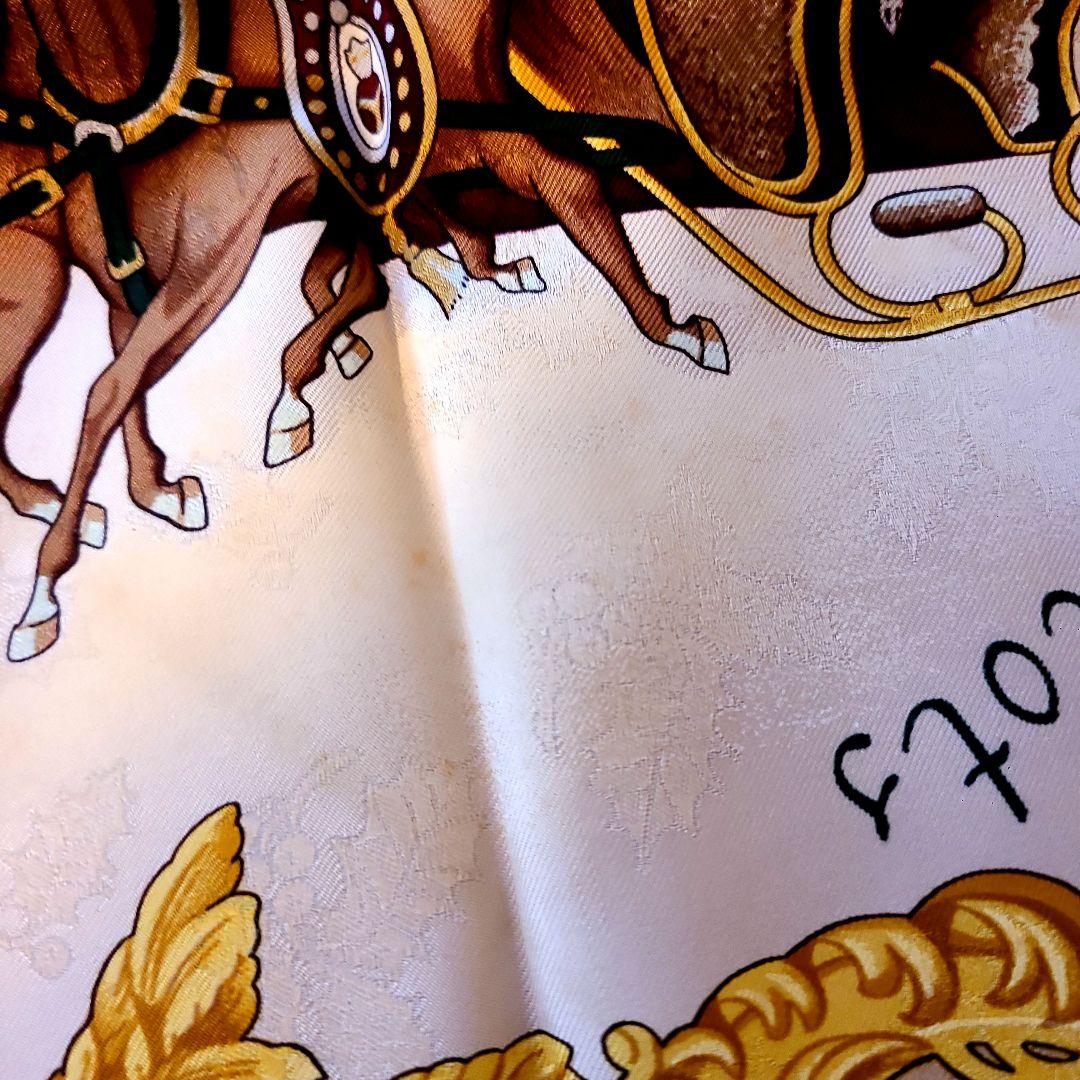 エルメススカーフ 馬車のデザイン