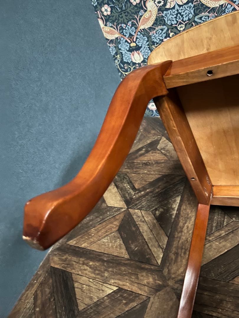 ダイニングチェア 椅子 猫脚 インテリア アンティーク 木製 ビンテージ