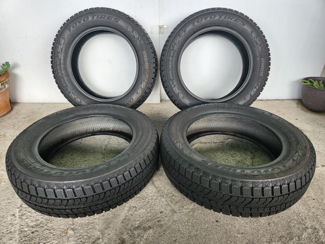 送料込☆2021年製TOYOトーヨータイヤ 175/65R15日本製☆4本