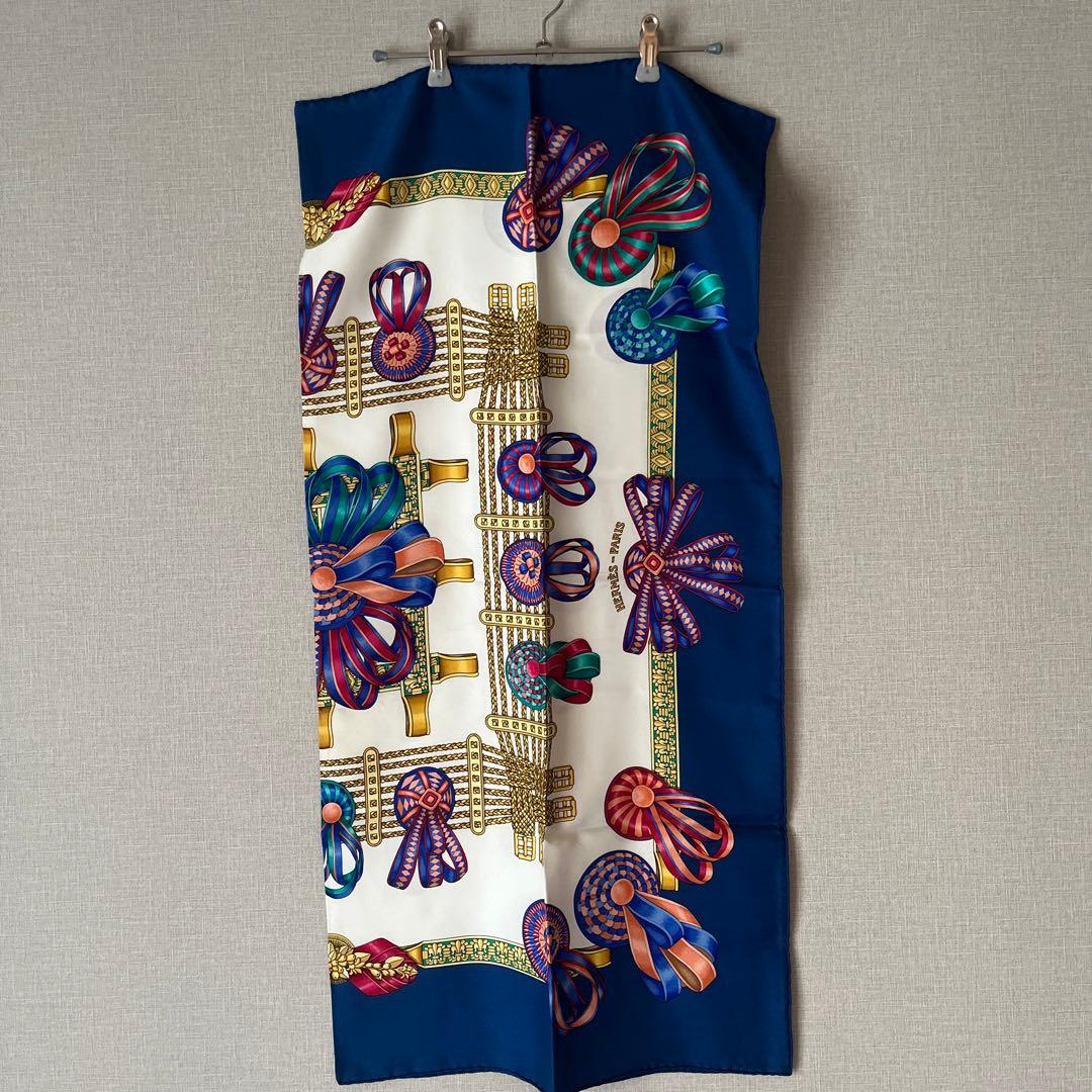 [美品] エルメス　カレ90