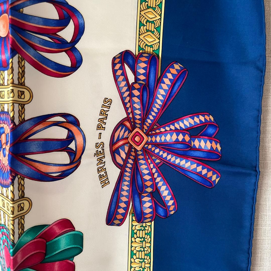 [美品] エルメス　カレ90