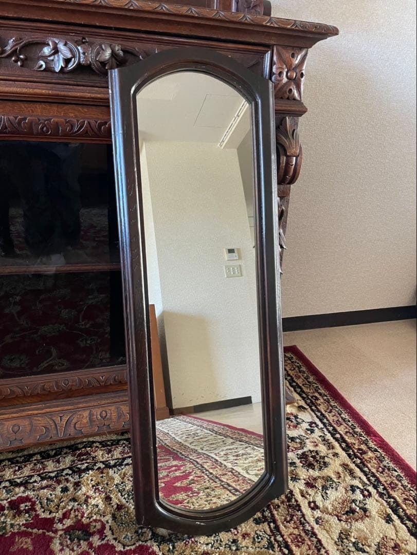 鏡 姿見 クラシック アンティーク 壁掛けミラー レトロ