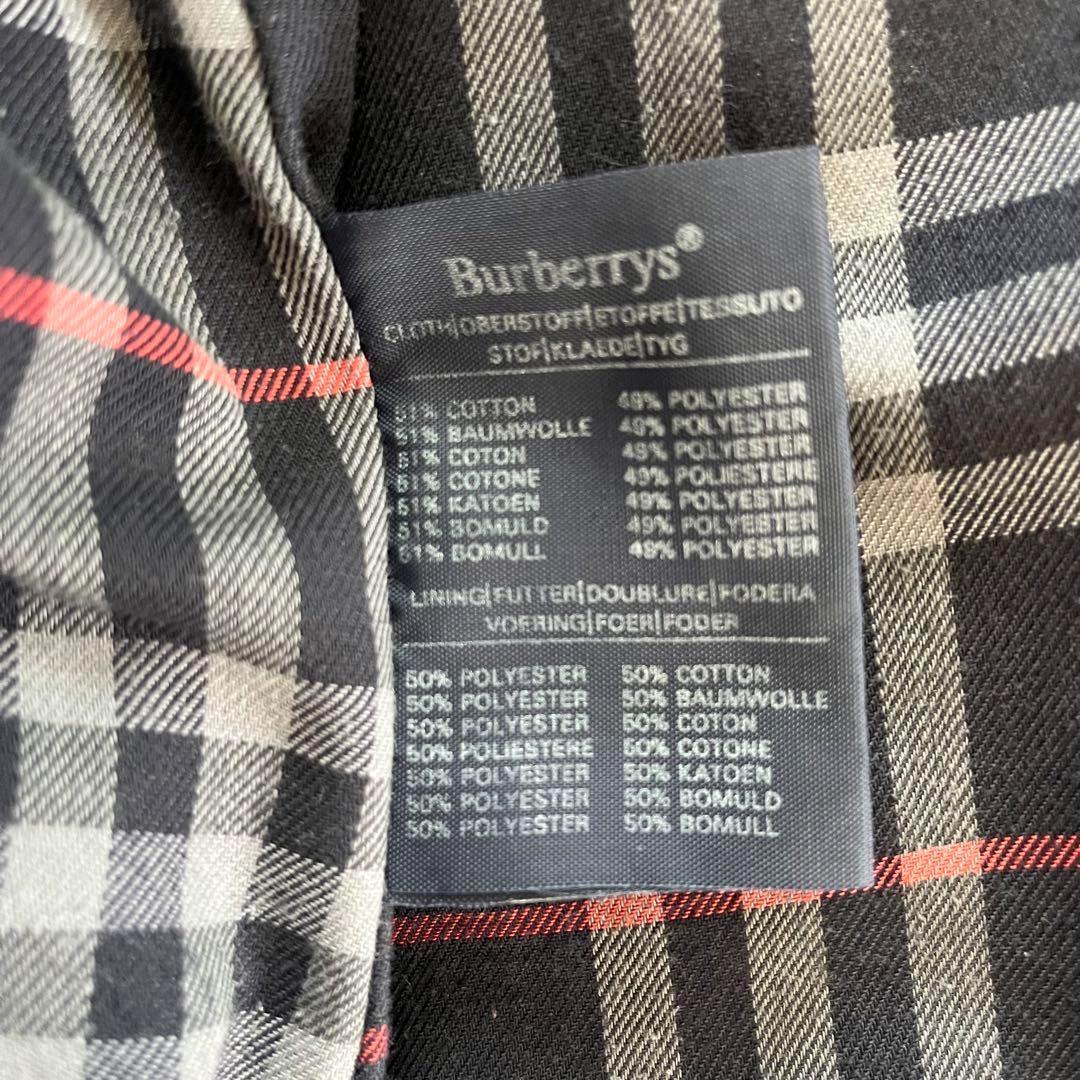 バーバリー トレンチコート ノバチェック ロング ダブル イングランド製