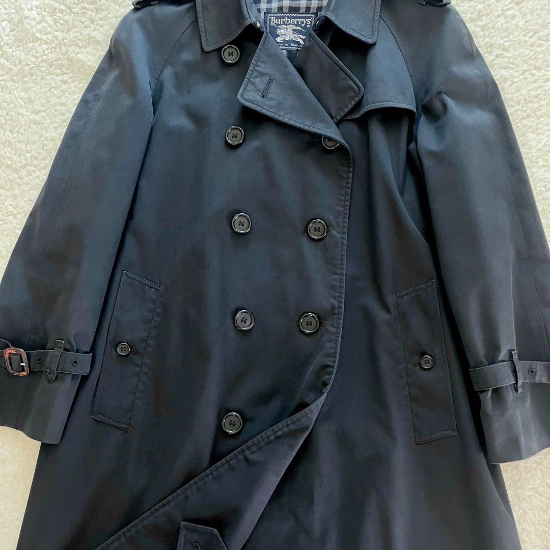 バーバリー トレンチコート ノバチェック ロング ダブル イングランド製