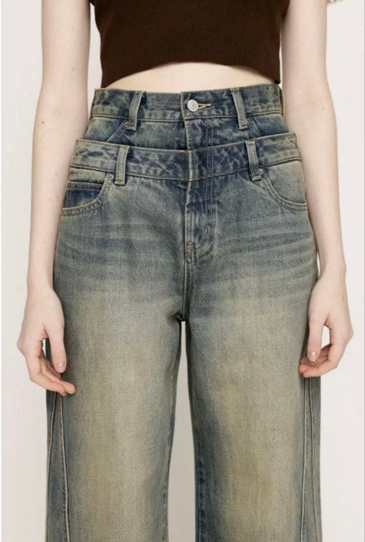 【美品】SLY LAYERED STRAIGHT PT-C