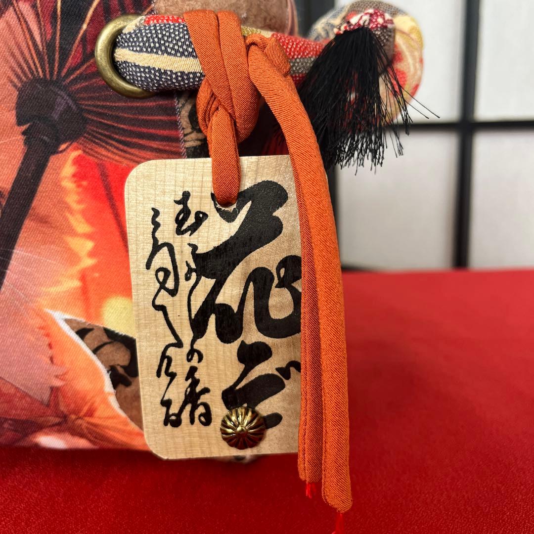 Yupin 和傘猫 一閑張り バッグ かごバッグ ハンドバッグ 古文書