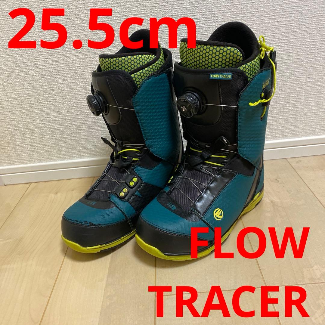 【比較的美品】スノボブーツ　FLOW TRACER BOA　25.5cm